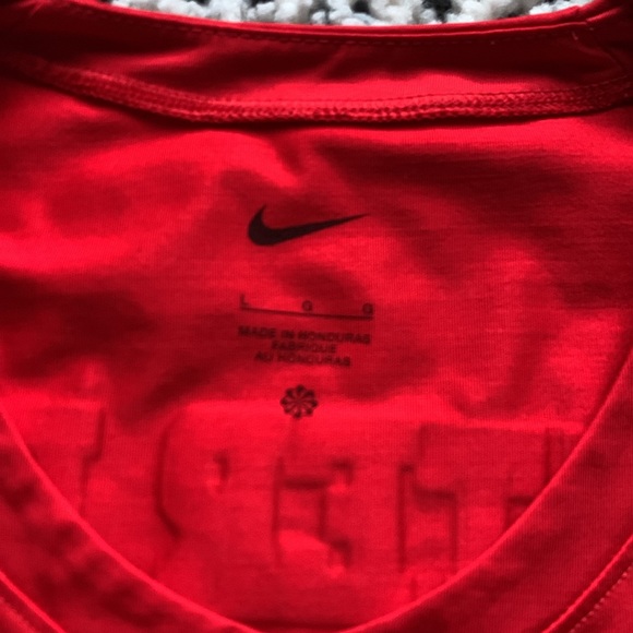 Nike Mater Dei High School Girls Volleyball Jersey Red Long Sleeve Stretch Large - Picture 6 of 14